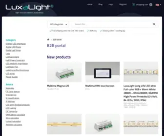 Luxalight.eu(LuxaLight) Screenshot