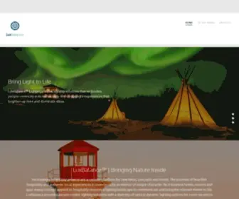 Luxbalancelighting.com(LuxBalance) Screenshot