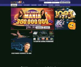 Luxbola.com(Luxbola) Screenshot