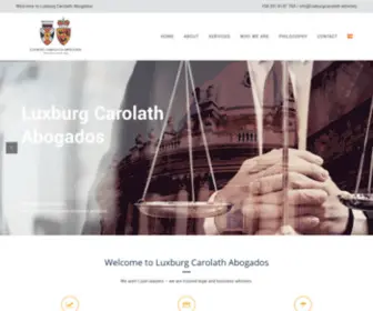 Luxburgcarolath.attorney(Trusted Legal and Business Advisers) Screenshot