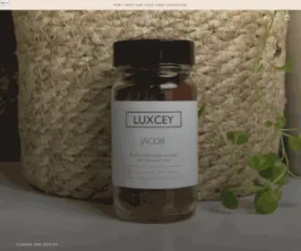 Luxcey.com(Luxuriant Skincare and Ritual Bar) Screenshot