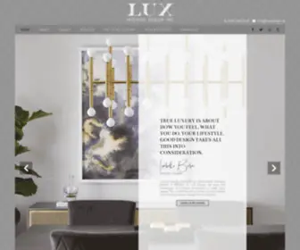 LuxDesign.ca(LUX INTERIOR DESIGN TORONTO) Screenshot