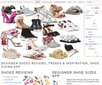 LuxDesignershoes.com(Lux Designer Shoes) Screenshot