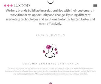 LuxDots.com(Inicio) Screenshot