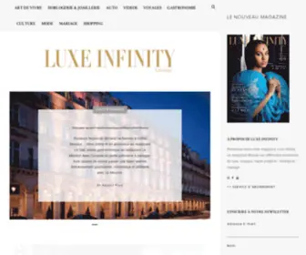 Luxe-Infinity.com(Luxe Infinity) Screenshot