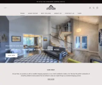 Luxe-Nest.com(LUXE NEST) Screenshot