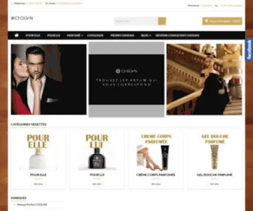 Luxe-Parfume.fr(Parfum Chogan et les produits phares de Chogan depuis 2020) Screenshot