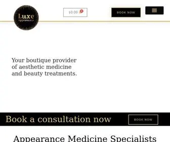 Luxeappearance.co.nz(Luxe Appearance) Screenshot