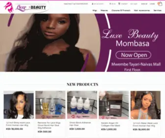 Luxebeautyke.com(Luxebeautyke) Screenshot