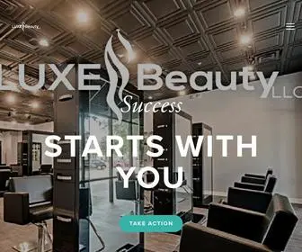 Luxebeautyllc.com(LUXE Beauty LLC) Screenshot