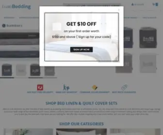 Luxebedding.com.au(Luxe Bedding) Screenshot