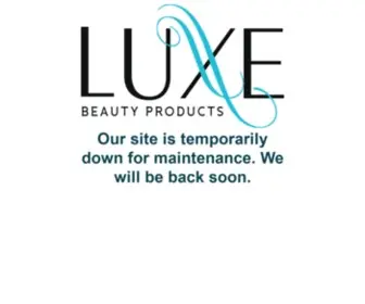 Luxebp.com(Premium beauty products) Screenshot