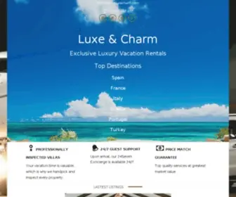 Luxecharm.com(LuxeCharm) Screenshot