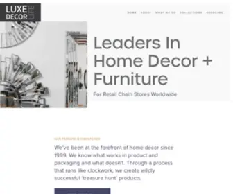 Luxedecorlife.com(Luxe Decor Life) Screenshot