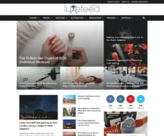 Luxefeed.com(Luxury Redefined) Screenshot