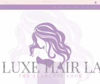 Luxehairla.com(Luxehair) Screenshot