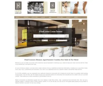 Luxelisthome.com(Luxe) Screenshot