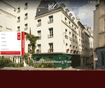 Luxembourg-Paris-Hotel.com(Hôtel Luxembourg parc Paris) Screenshot