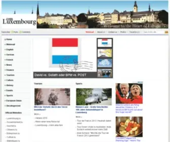 Luxembourg.com(Luxembourg) Screenshot