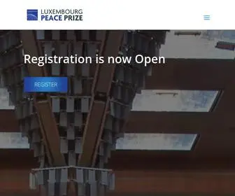 Luxembourgpeaceprize.org Screenshot