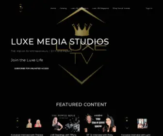 Luxemediastudios.com(Luxe Media) Screenshot