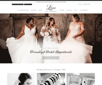 Luxemn.com(Luxe Bridal Couture) Screenshot