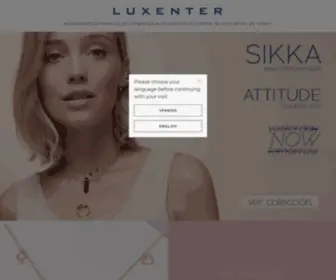 Luxenter.com(Joyería) Screenshot