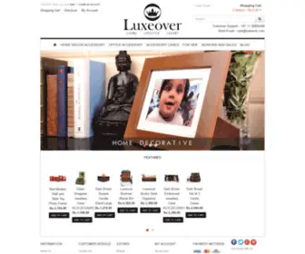 Luxeover.in(Buy-luxeover-leather accessory for-home decor-office accessory-cases) Screenshot