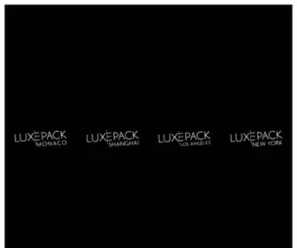 Luxepack.com(LUXE PACK) Screenshot