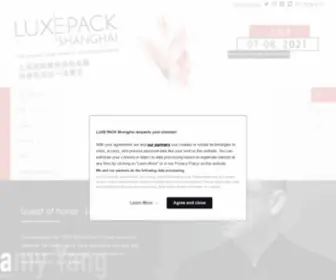 Luxepackshanghai.com(Luxepack Shanghai) Screenshot