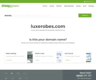 Luxerobes.com(Pour moins robes) Screenshot