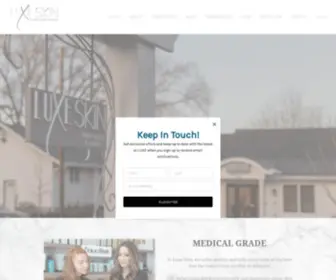 Luxeskinmedspa.com(LUXE SKIN MED SPA) Screenshot