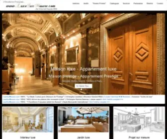 Luxesurmesure.com(Luxe sur mesure .com) Screenshot