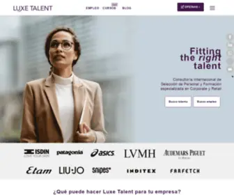 Luxetalent.es(Luxe Talent) Screenshot