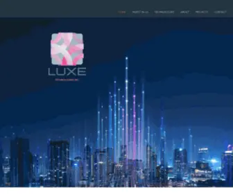 Luxetechnologiesinc.com(LUXE Technologies) Screenshot