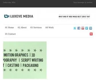 Luxevemedia.com(Luxeve Media) Screenshot