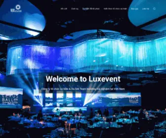 Luxevent.vn(Công ty tổ chức sự kiện chuyên nghiệp) Screenshot