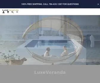 Luxeveranda.com(Luxe Veranda) Screenshot