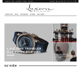 Luxevn.com(Vietnamese luxury) Screenshot