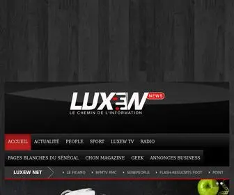 Luxew.info(Luxew Accueil) Screenshot