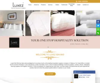 Luxez.com.my(Luxez Sdn Bhd) Screenshot
