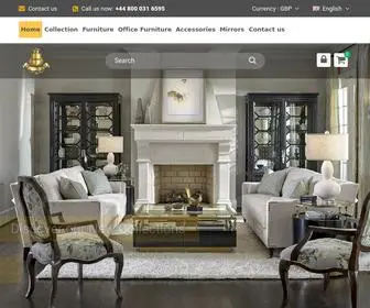 Luxfam.com(Luxury Furniture & Accessories) Screenshot