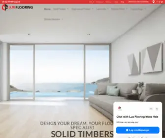 Luxflooring.com.au(Lux Flooring) Screenshot