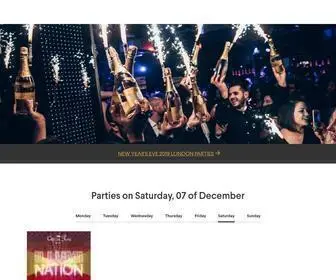 Luxguestlist.com(VIP Guest Lists London) Screenshot