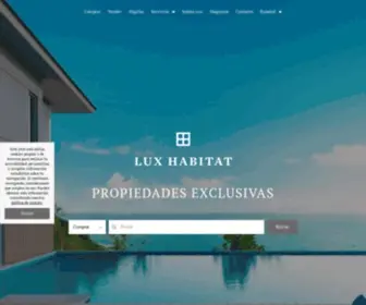 Luxhabitat.es(Promociones Obra Nueva Barcelona) Screenshot