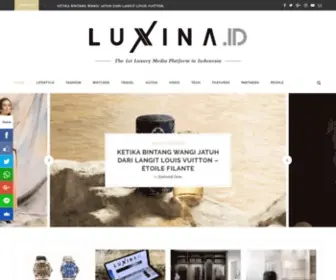 Luxina.id(The Luxury Guide to Living Your Best Life) Screenshot