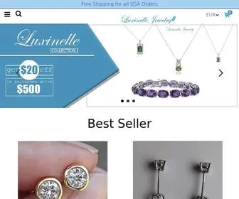 Luxinelle-USA.com(Minimalist Fine Jewelry at Affordable Online Prices) Screenshot