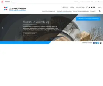 Luxinnovation.lu(Discover the services Luxinnovation) Screenshot