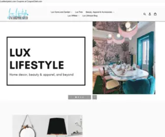 Luxlifestyleinc.com(luxlifestyleinc) Screenshot