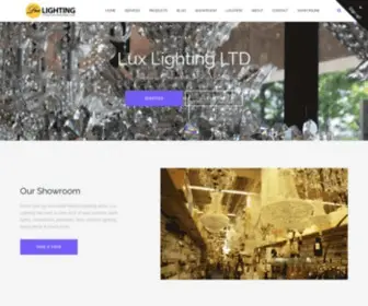 Luxlightingltd.com(Lux Lighting LTD) Screenshot